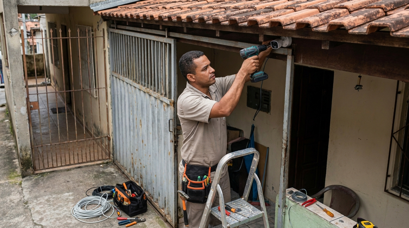 Instalacao de cameras de seguranca em Itajaí‑SC